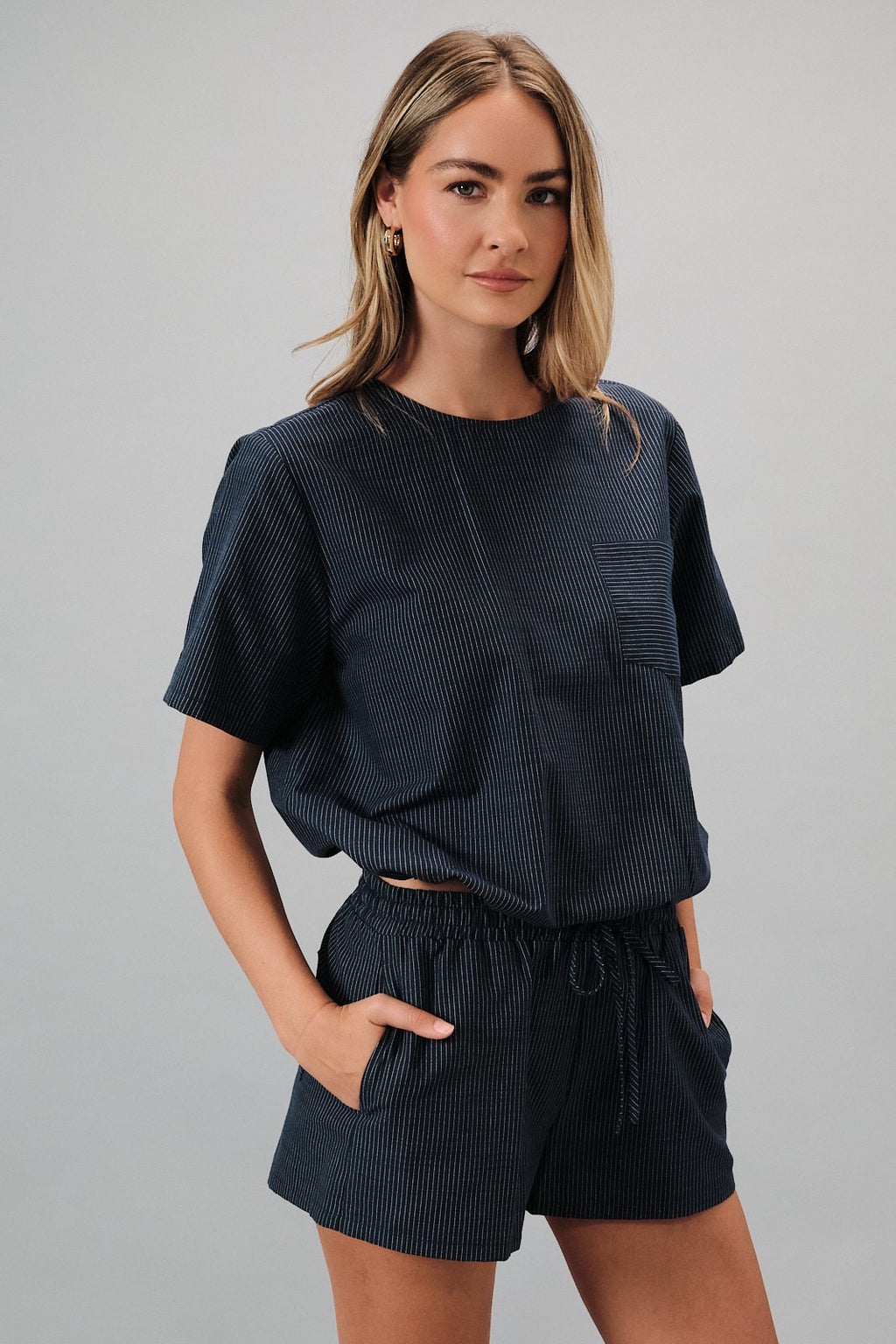 The Autumn Pinstripe Set