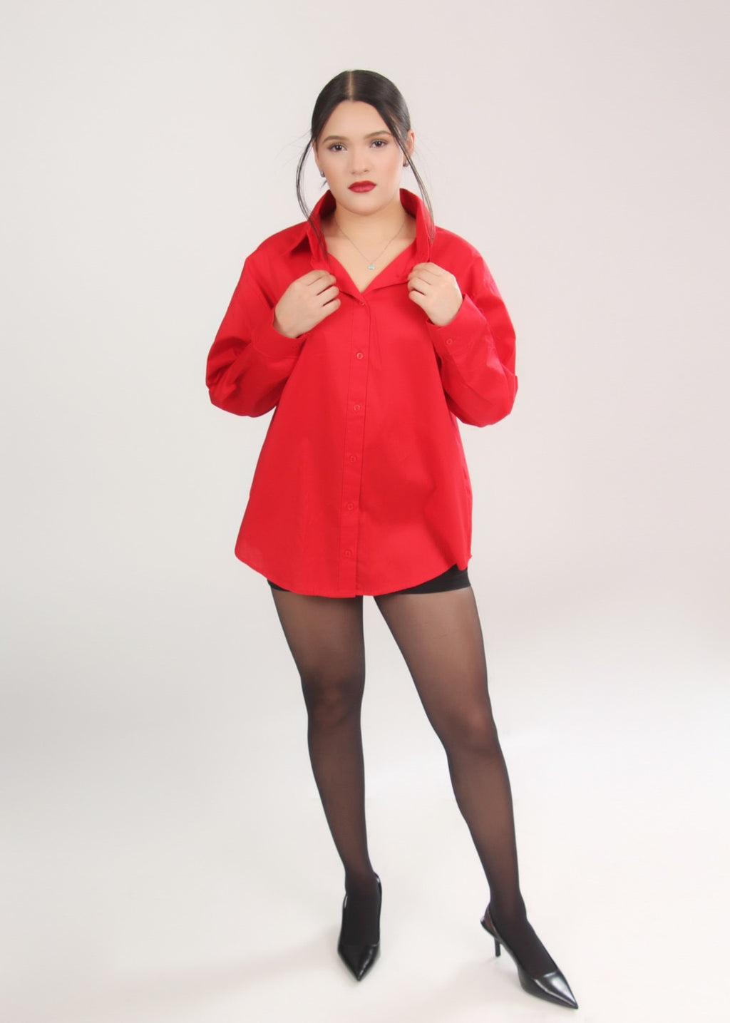 XOXO BUTTON UP